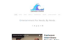Desktop Screenshot of castwavestudios.com