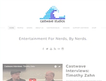 Tablet Screenshot of castwavestudios.com